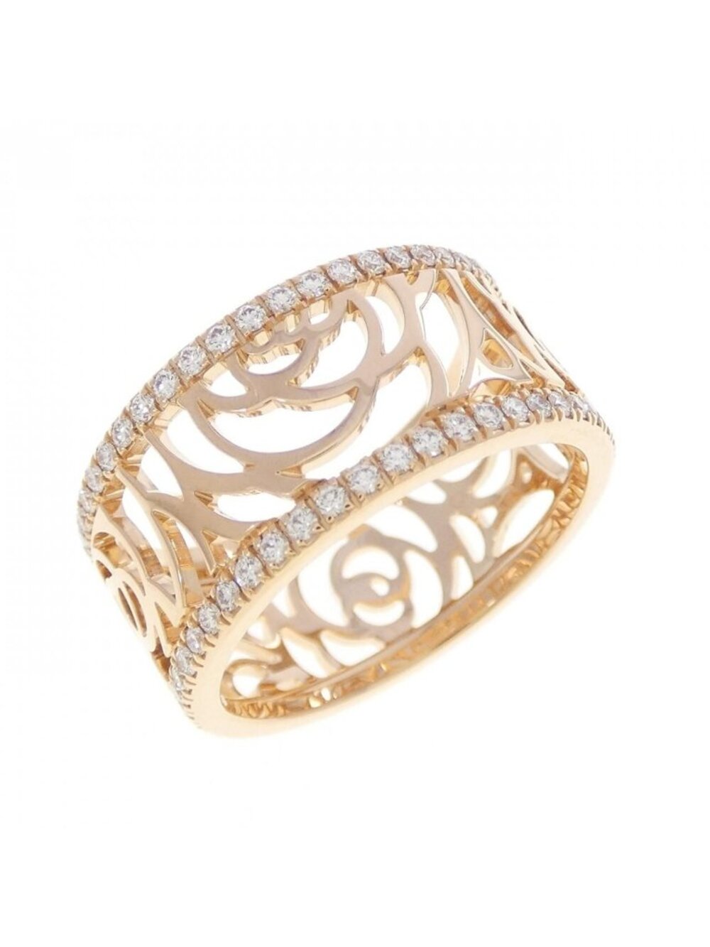 Chanel Camellia Ring Gold